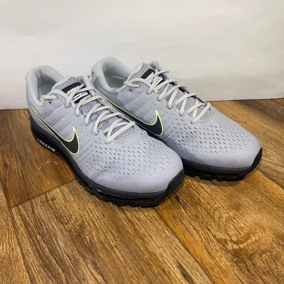 Nike Air Max 2017 Wolf Grey/Black/Pure Platinum 849559-012 Men's Size‎ 10 New - Picture 1 of 8